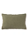 Lorena Canals Handloom Rectangular Cushion In Green