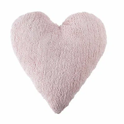 Lorena Canals Heart Throw Pillow Cover & Insert In Pink