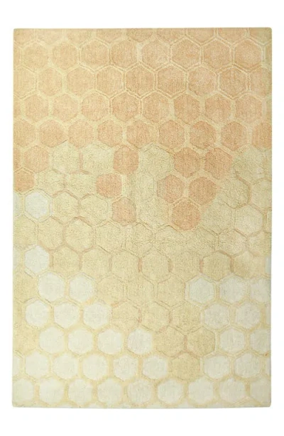 Lorena Canals Honeycomb Washable Cotton Blend Rug In Multi