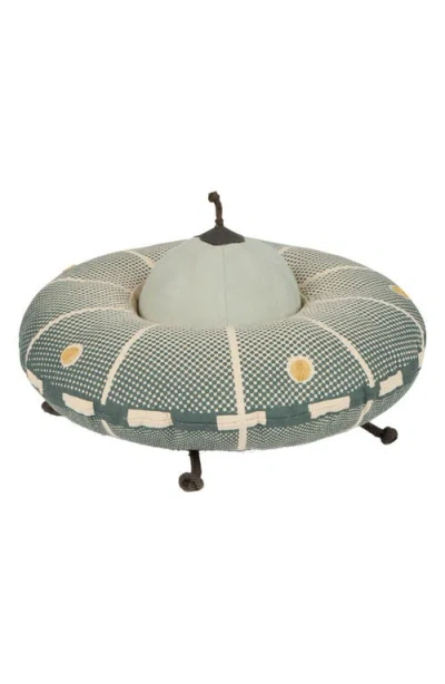 Lorena Canals Interactive Ufo Cushion In Green