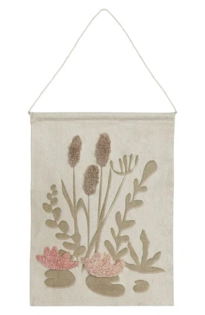 Lorena Canals Kids' Magic Pond Canvas Wall Hanging In Gray