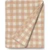 Lorena Canals Knitted Blanket Vichy In Brown