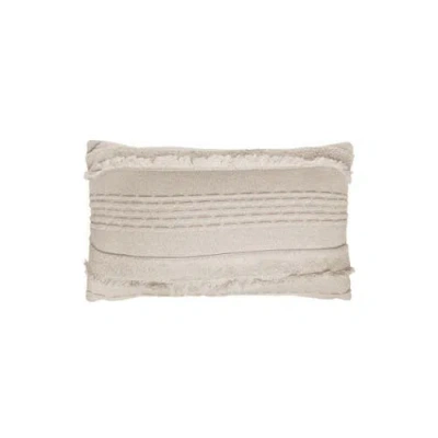 Lorena Canals Knitted Cushion Air Dune White