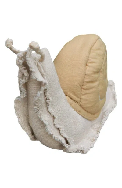 Lorena Canals Lazy Snail Cushion In Neutral