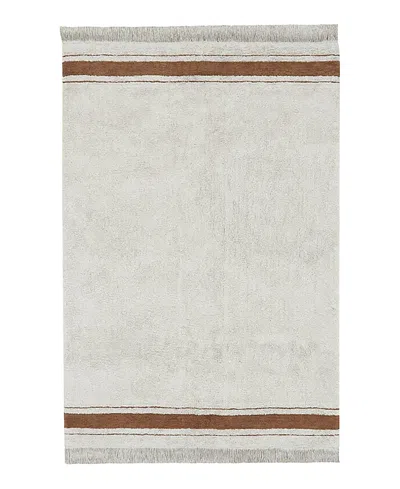 Lorena Canals Little Chef Washable Gastro Area Rug, 3' X 4'3 In Natural/brown