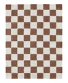 Lorena Canals Little Chef Washable Kitchen Tiles Area Rug, 4' X 5'3 In Toffe