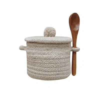 Lorena Canals Little Chefs Composite Basket In Neutral