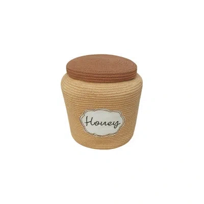 Lorena Canals Little Chefs Composite Basket In Brown