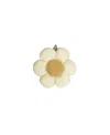 Lorena Canals Little Daisy Cushion In Dark Honey/natural/blue Sage