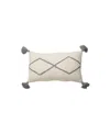 Lorena Canals Little Oasis Cushion In Natural/grey