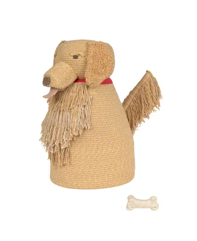 Lorena Canals Luna Basket In Brown