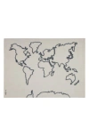 Lorena Canals Map Wall Hanging In White
