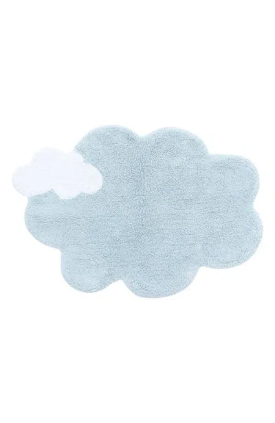 Lorena Canals Mini Dream Washable Cotton Blend Rug In White
