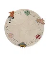 Lorena Canals Mom, I Want To Be An Astronaut Interstellar Round Area Rug, 4'7 X 4'7 In Natural