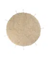 Lorena Canals Washable Rug Moon Multishape In Natural