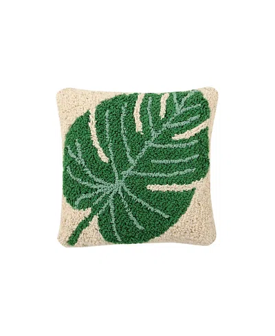 Lorena Canals Cushion Monstera In Monstera Green