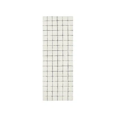 Lorena Canals Mosaic Hand Woven Wool Area Rug In Neutral