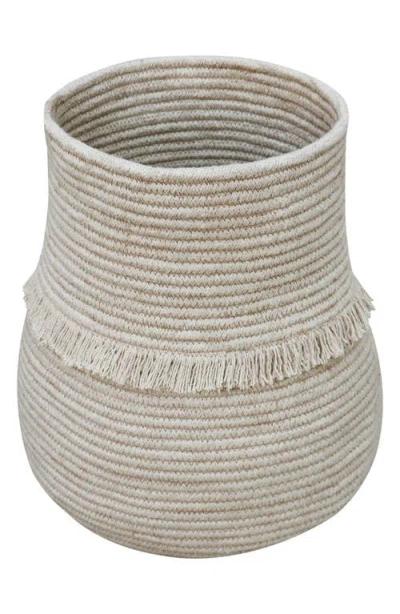 Lorena Canals Kids'  Mushroom Basket In Neutral
