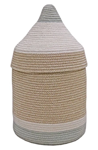 Lorena Canals Pencil Basket In Multi