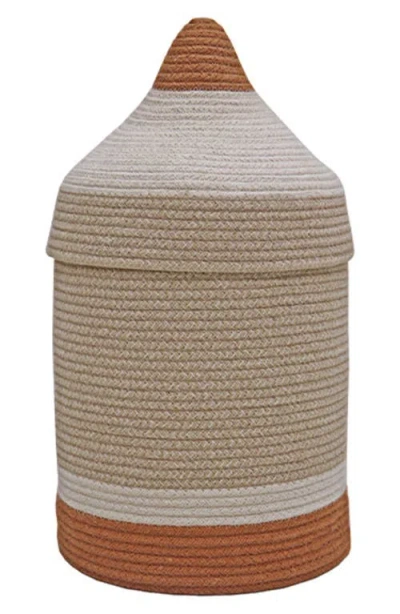 Lorena Canals Pencil Basket In Multi