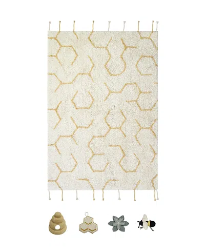 Lorena Canals Planet B Play Pollination Area Rug, 3' X 4'3 In Neutral