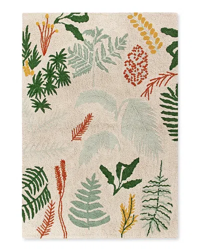 LORENA CANALS PLANTS BOTANIC WASHABLE AREA RUG, 5'7 X 8'