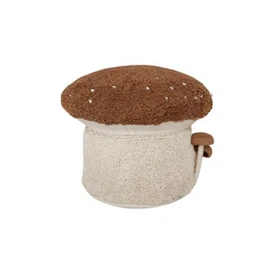 Lorena Canals Pouf Boletus In Brown