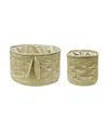 Lorena Canals Babies Bambie Basket In Olive