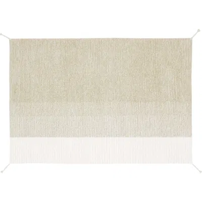 Lorena Canals Reversible Washable Recycled Cotton Blend Rug In Neutral