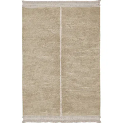 Lorena Canals Reversible Washable Rug Duetto Sage In Brown