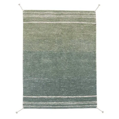 Lorena Canals Reversible Washable Rug Twin Vintage Blue In Gray