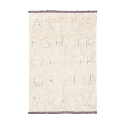 Lorena Canals Rugcycled Washable Rug Abc In Neutral