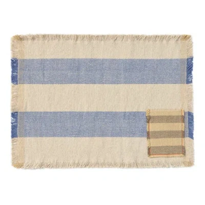 Lorena Canals Set Of 2 Handloom Placemats In Neutral