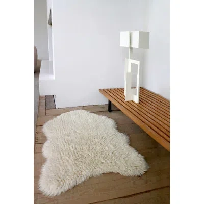 Lorena Canals Sheep Of The World Woolable Rug Woolly - Sheep White In Neutral