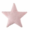 Lorena Canals Stars Cotton Blend Reversible Throw Pillow In Pink