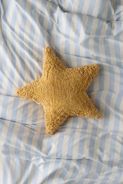 Lorena Canals Stella Star Floor Cushion In Light Yellow At Urban Outfitters