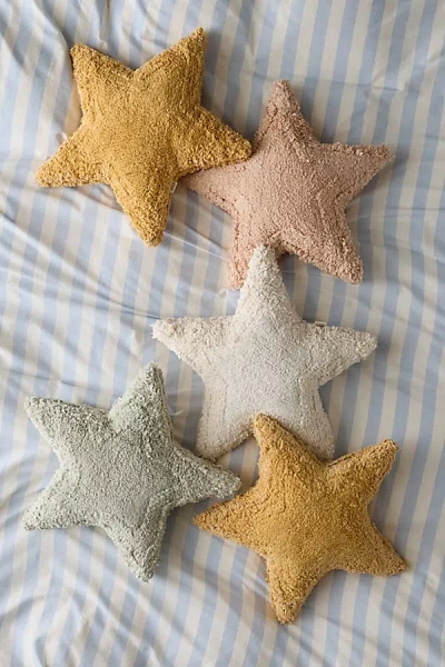 Lorena Canals Stella Star Floor Cushion In White At Urban Outfitters