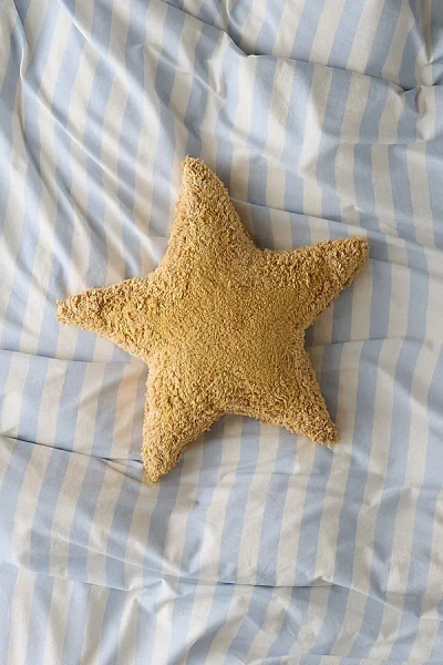 Lorena Canals Stella Star Floor Cushion In Yellow At Urban Outfitters
