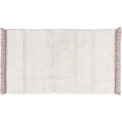Lorena Canals Steppe Woolable Washable Wool Rug In Neutral