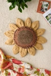Lorena Canals Sunflower Floor Cushion In Yellow At Urban Outfitters