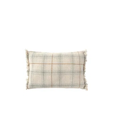 Lorena Canals Tartan Cushion In Multi
