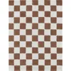 Lorena Canals Tiles Washable Cotton Blend Rug In Brown