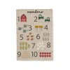 Lorena Canals Wall Hanger Farm Numbers In Multi