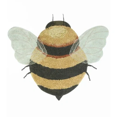 Lorena Canals Washable Rug Bee In Multi