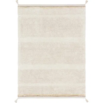 Lorena Canals Washable Rug Bloom In White
