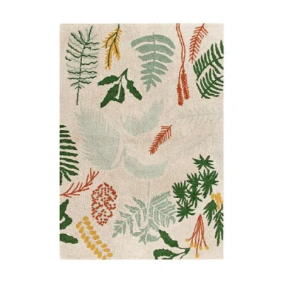 Lorena Canals Washable Rug Botanic In Multi