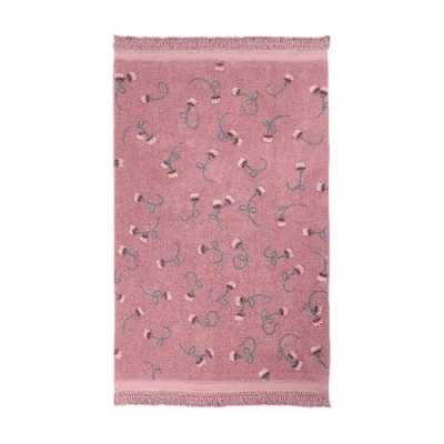 Lorena Canals Washable Rug English Garden Ash Rose In Pink