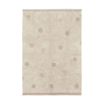 Lorena Canals Washable Rug Hippy Dots In Neutral