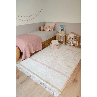 Lorena Canals Washable Rug Lanes Vintage Nude In Multi