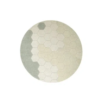 Lorena Canals Washable Rug Round Honeycomb In Multi